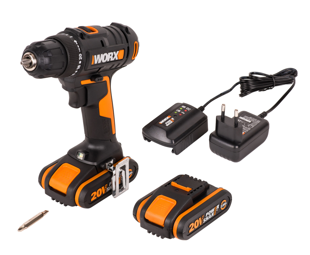 Дрель-шуруповерт аккумуляторная WORX WX100.2