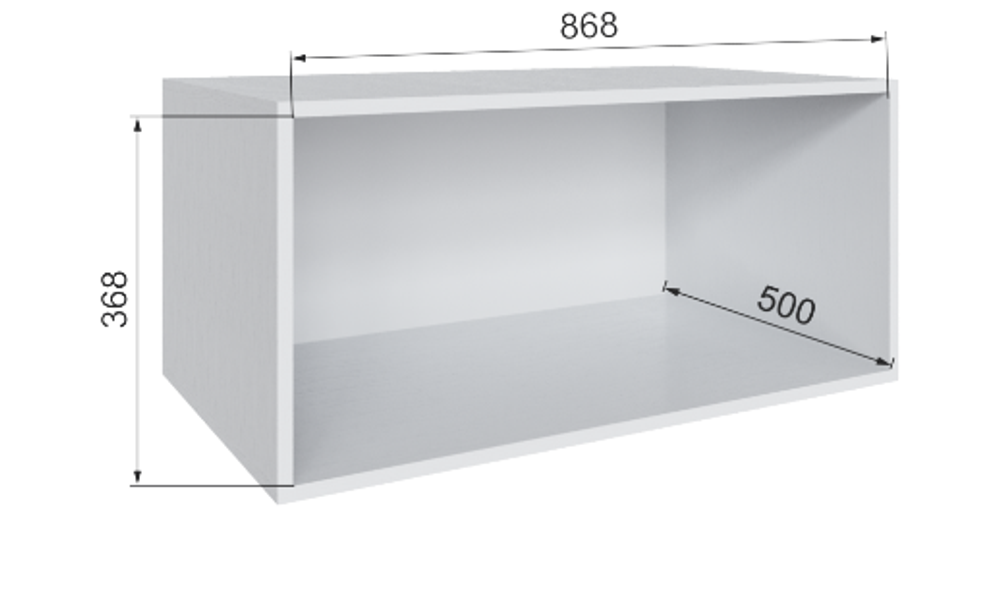 Антресоль Бруклин 90А400