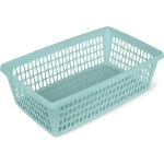 Корзина для хранения Велетта 34х10см бирюзовая С713БИР