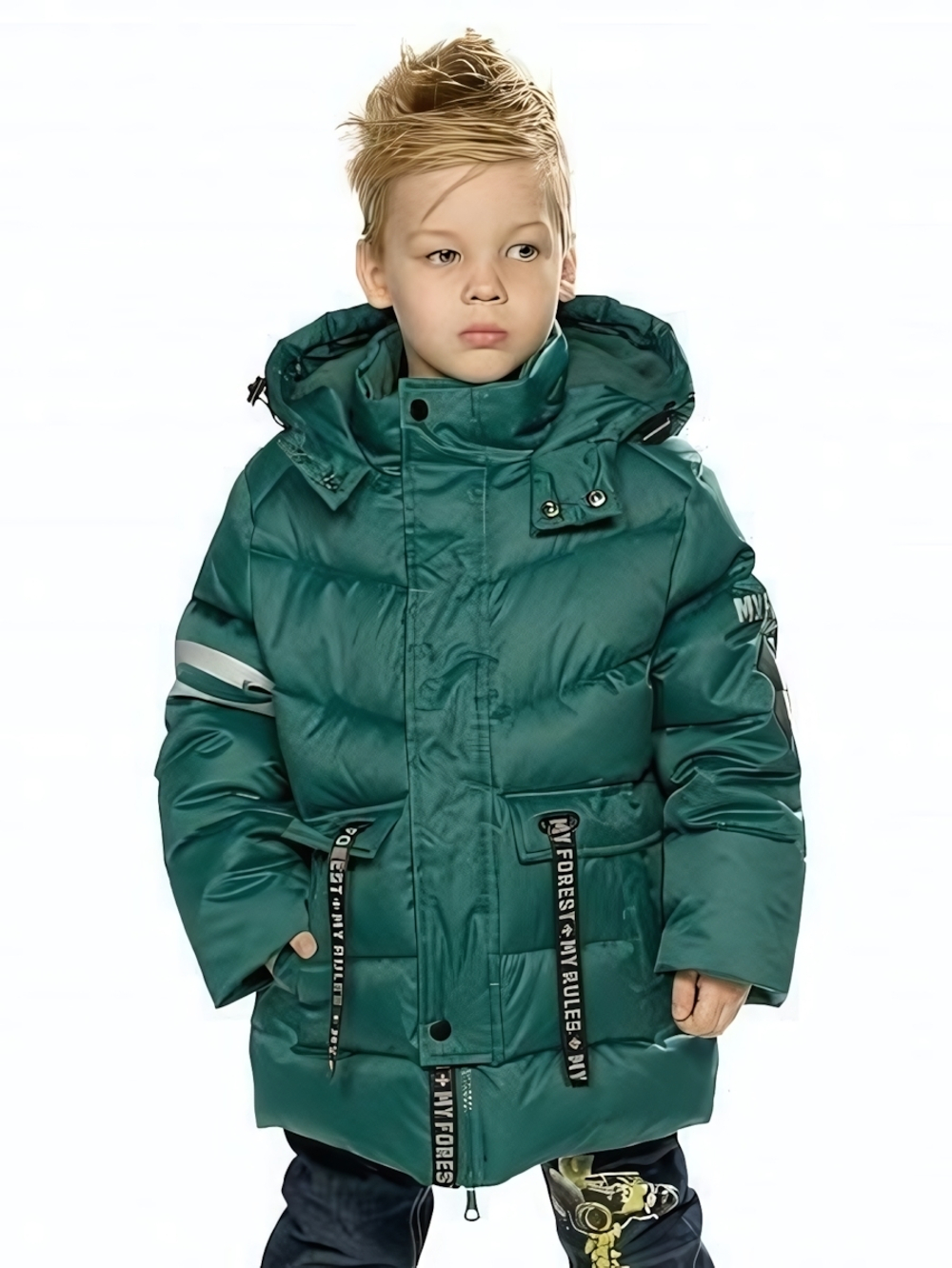 Куртка для мальчиков р-р (98, Зеленый(12))