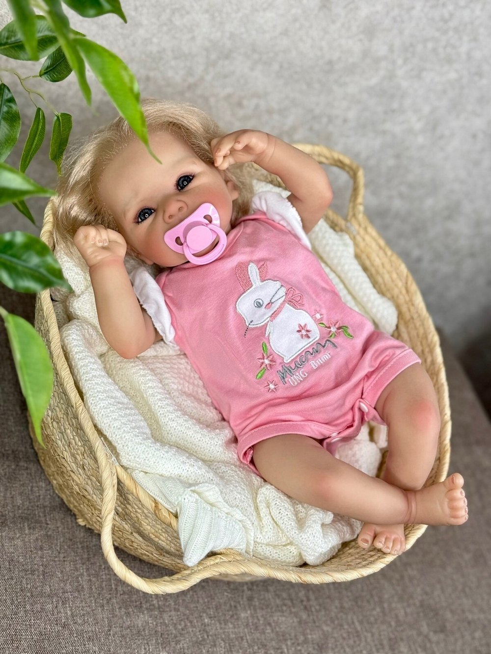 Кукла Реборн мягконабивная 45см (FA-867)