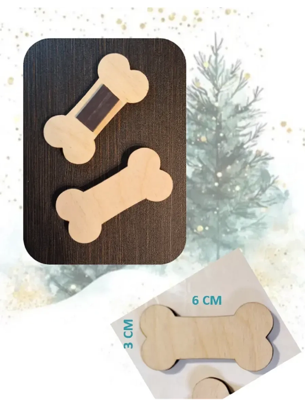 Комплект ограничителей закрывания, 2 шт. - "Косточки"