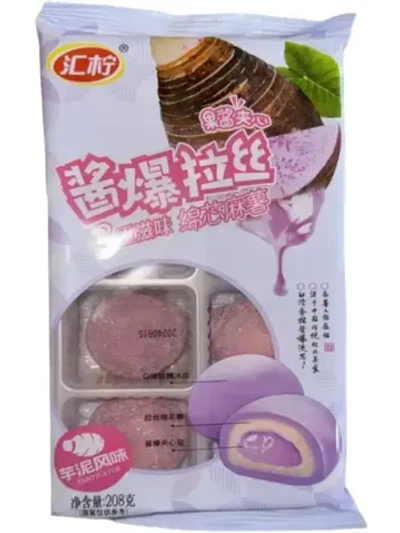 Моти с кремовой начинкой со вкусом таро 208 г