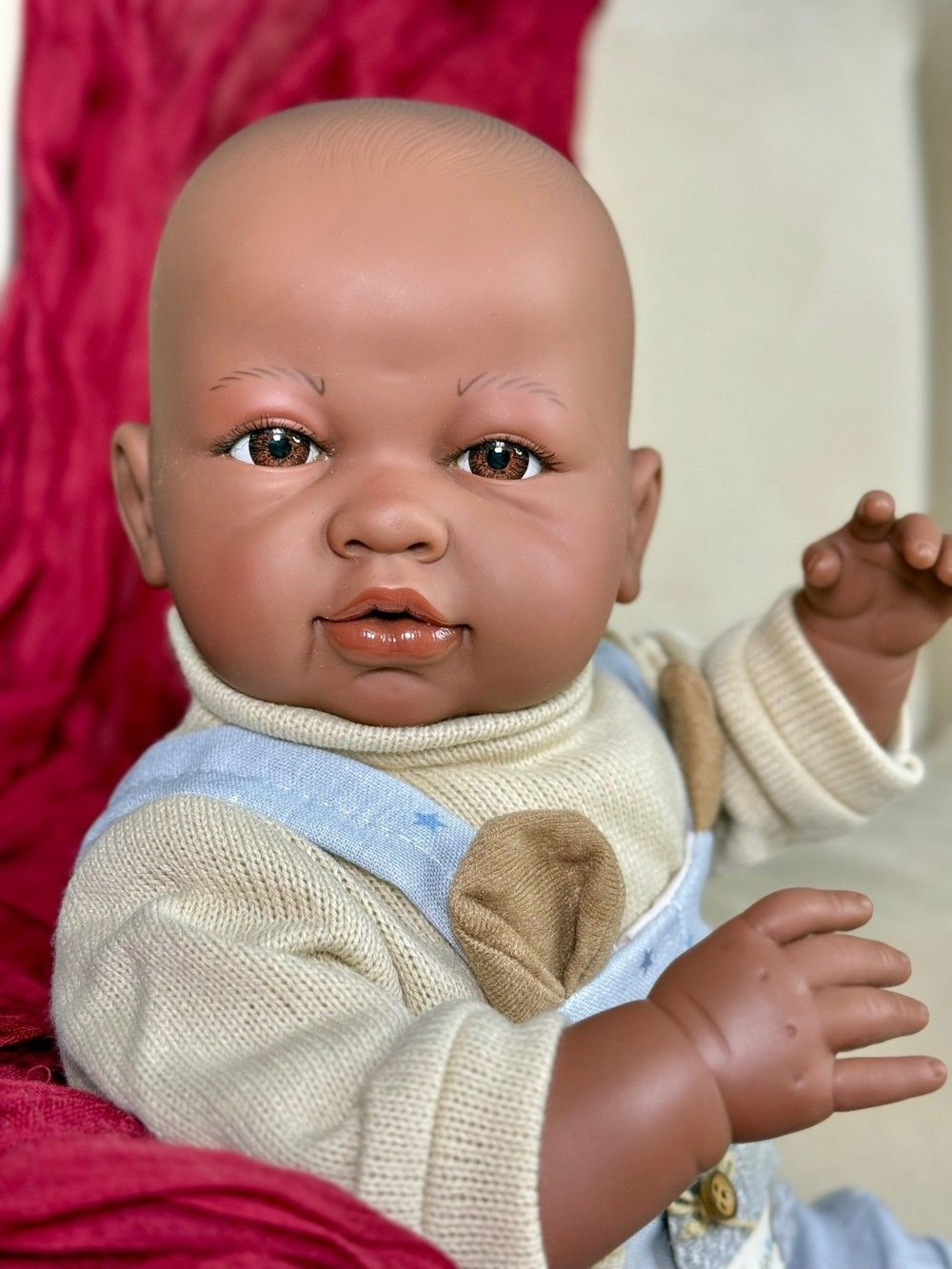 Кукла Berbesa мягконабивная 50см SAORO (5220S)