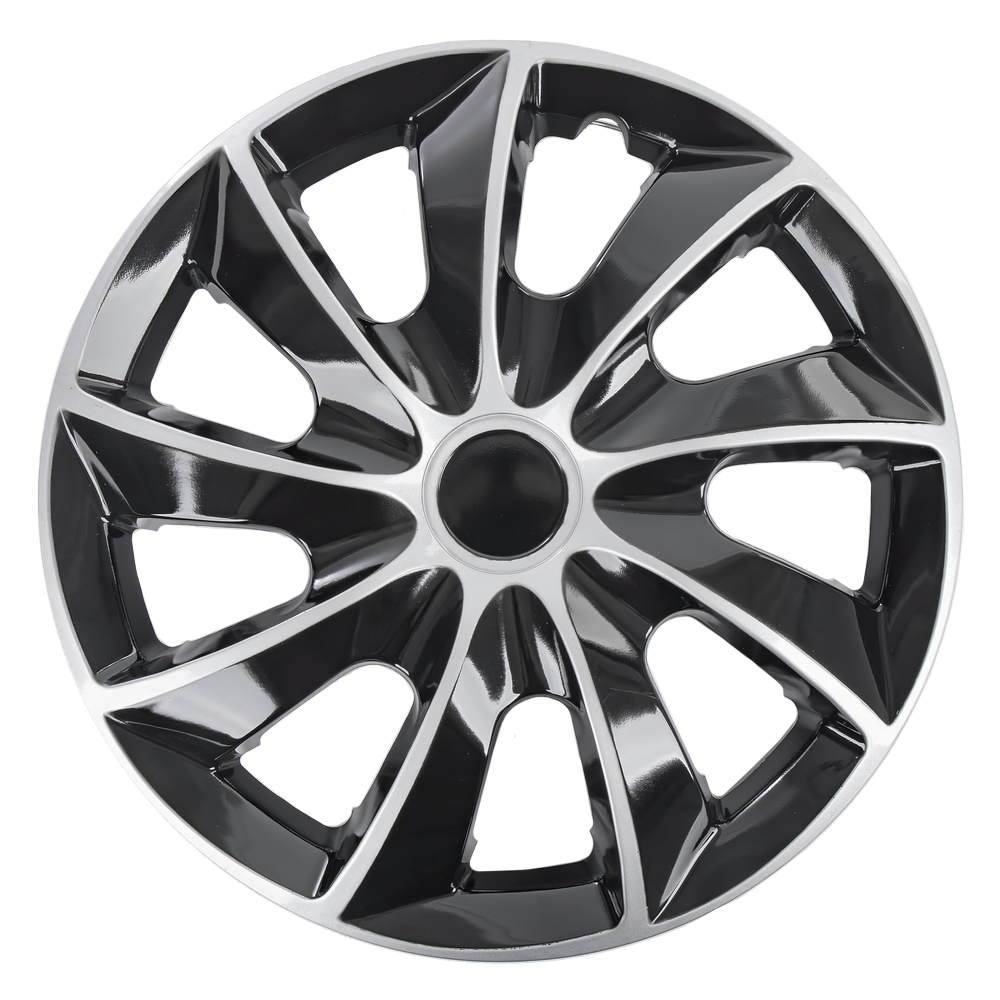 Колпаки R16 Stardust 4шт (серебристо-черные) ABS-пластик ARNEZI A0702023