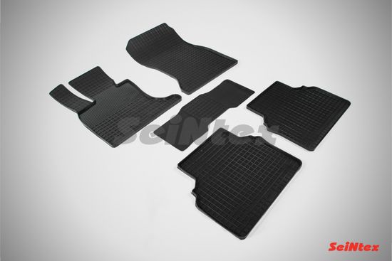 Резиновые коврики в салон BMW 5 серии [F07] Gran Turismo (2009-2017) "Сетка"