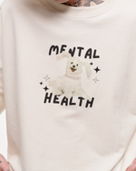 T-shirt MENTAL HEALTH Coconut Milk
