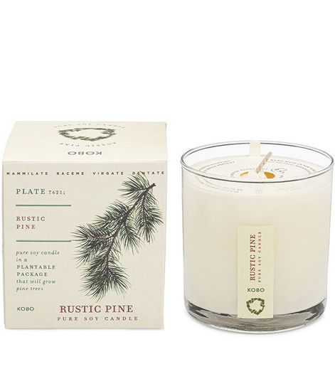 Rustic Pine, свеча The Seeds, Kobo Candles