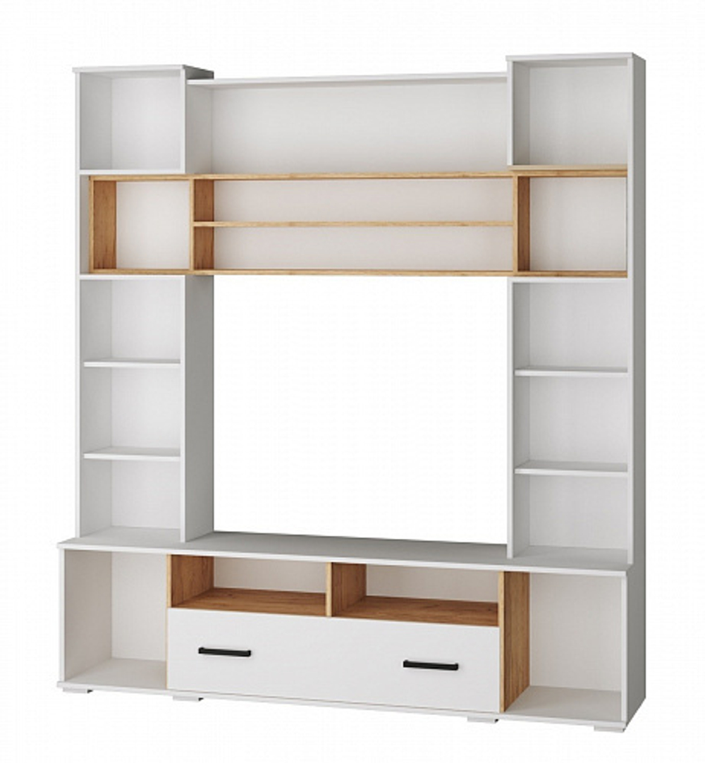 Центральная секция Оскар-18 ОГЦН-1, белый/дуб крафт