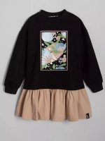 Платье толстовка с длинным рукавом