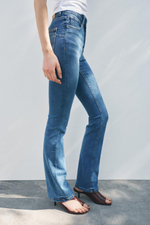 Джинсы bootcut full length со средней посадкой — zw collection
