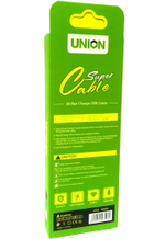 Кабель USB x Micro USB -1.0 м. Union UC64micro (3A)