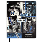 Дневник школьный 48л кожзам, ляссе "Герои аниме комикс" (Феникс+)