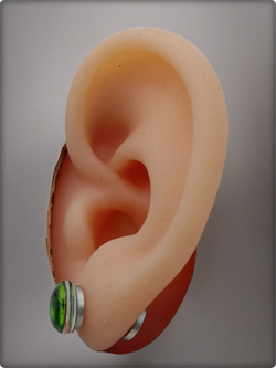 Серьги обманки на магнитах, серия "Глазки" (10мм). Без прокола ушей. Цена за пару. Бижутерия.