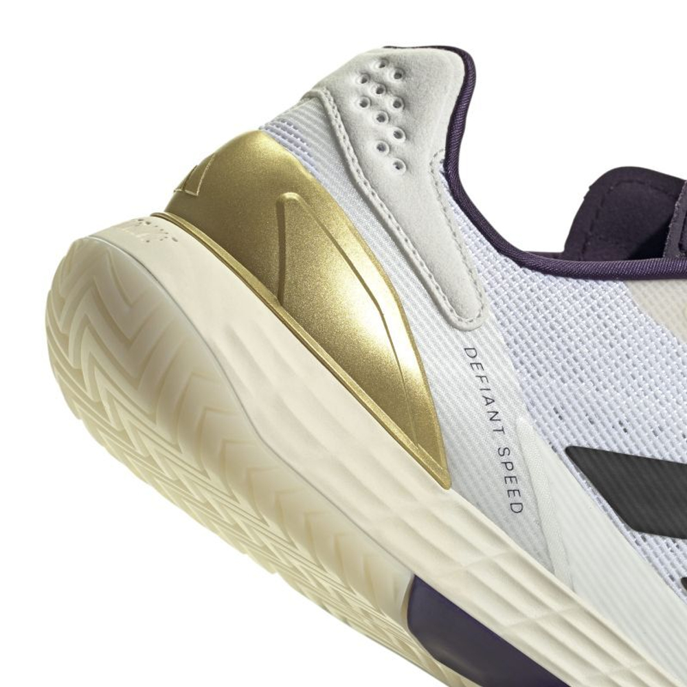 Теннисные кроссовки Adidas Defiant Speed 2 M - white/black/aurora plum
