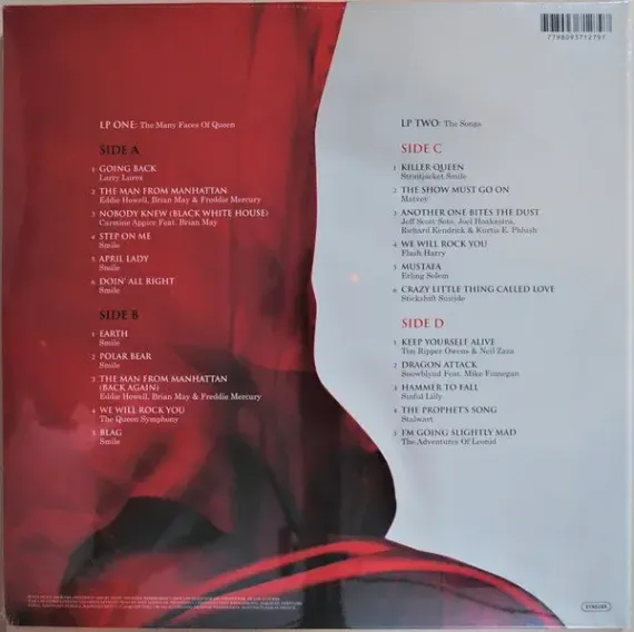Various – The Many Faces Of Queen - Orange - 2LP