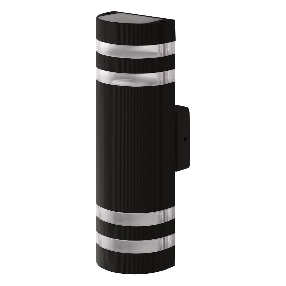 UUL-S16A 2x60W-E27 IP65 BLACK Светильник уличный. под две лампы Е27. Архитектурный накладной. Корпус черный. TM Uniel