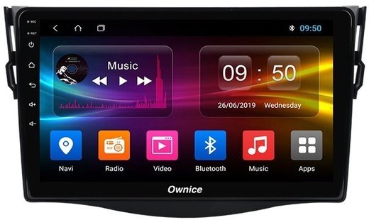 Магнитола для Toyota RAV4 2006-2012 - Carmedia OL-9688 QLed, Android 10/12, ТОП процессор, CarPlay, SIM-слот