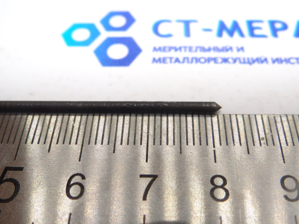Метчик гаечный М2,5×0,45 L80