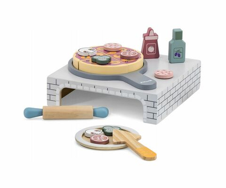 Сюжетно-ролевой набор Viga PolarB - Деревянный игровой набор - Пицца с аксессуарами - Вига 44059