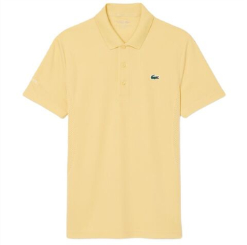 Теннисное поло Lacoste Tennis x Novak Djokovic - yellow