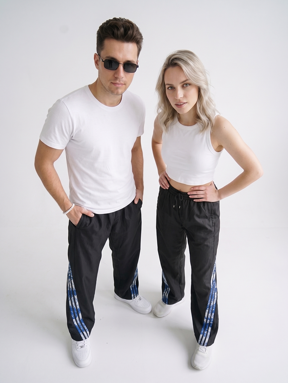 Брюки CRYSTAL wave lampas