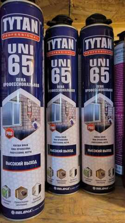 Монтажная пена TYTAN Professional UNI 750 мл.