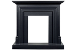 Каминокомплект Bradford - Серый графит с очагом Brookline Black