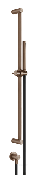 Штанга Gessi 316, настенная, с душевой лейкой h828, цвет Copper Brushed PVD