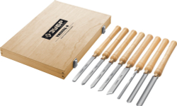 ЗУБР УМЕЛЕЦ-8, 8 шт, Р6М5, набор ручных резцов по дереву, Профессионал (18374)