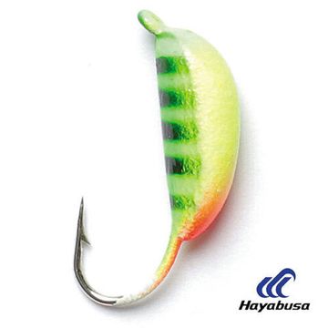 Мормышка вольфрамовая Lucky John БАНАН рижский крашеная 040/12P