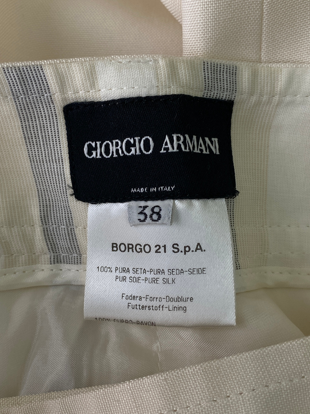 Брюки Giorgio Armani