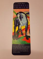 Əlfəcin \ Закладки \ Bookmark  Expressionism "Blue horse"