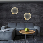 Настенный светодиодный светильник Crystal Lux REAL AP35W LED BRASS