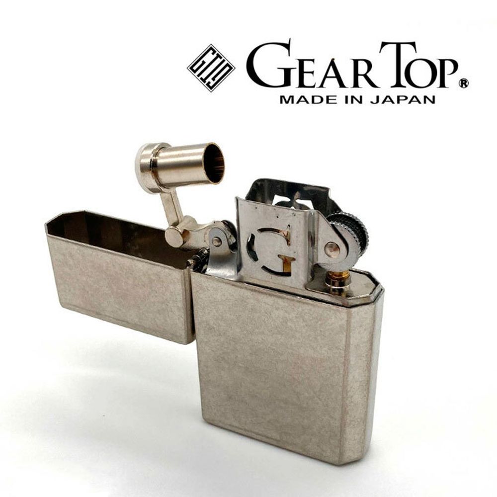 Бензиновая зажигалка Gear Top Wild Brass (GT1-03) 2