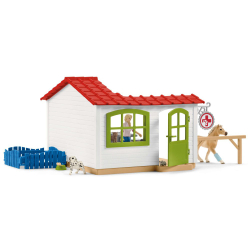 Schleich - Ветеринарная клиника с животными 42502