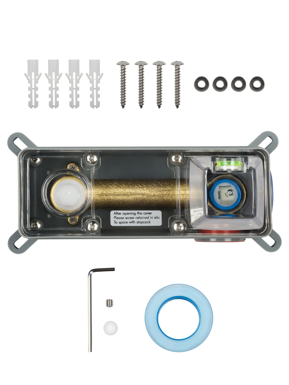 Смеситель для раковины встраиваемый WONZON & WOGHAND FIT, Черный матовый (WW-88869009-MB)