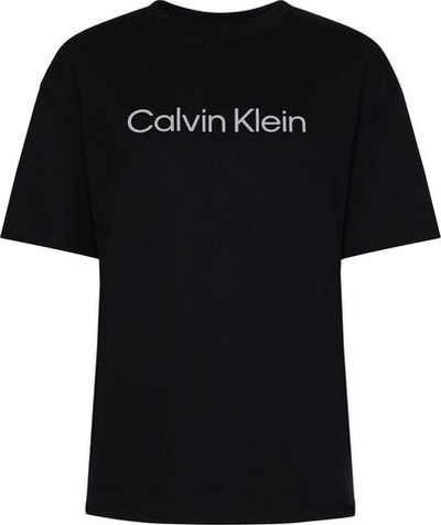 Женская теннисная футболка Calvin Klein SS Boyfriend T- Shirt - black