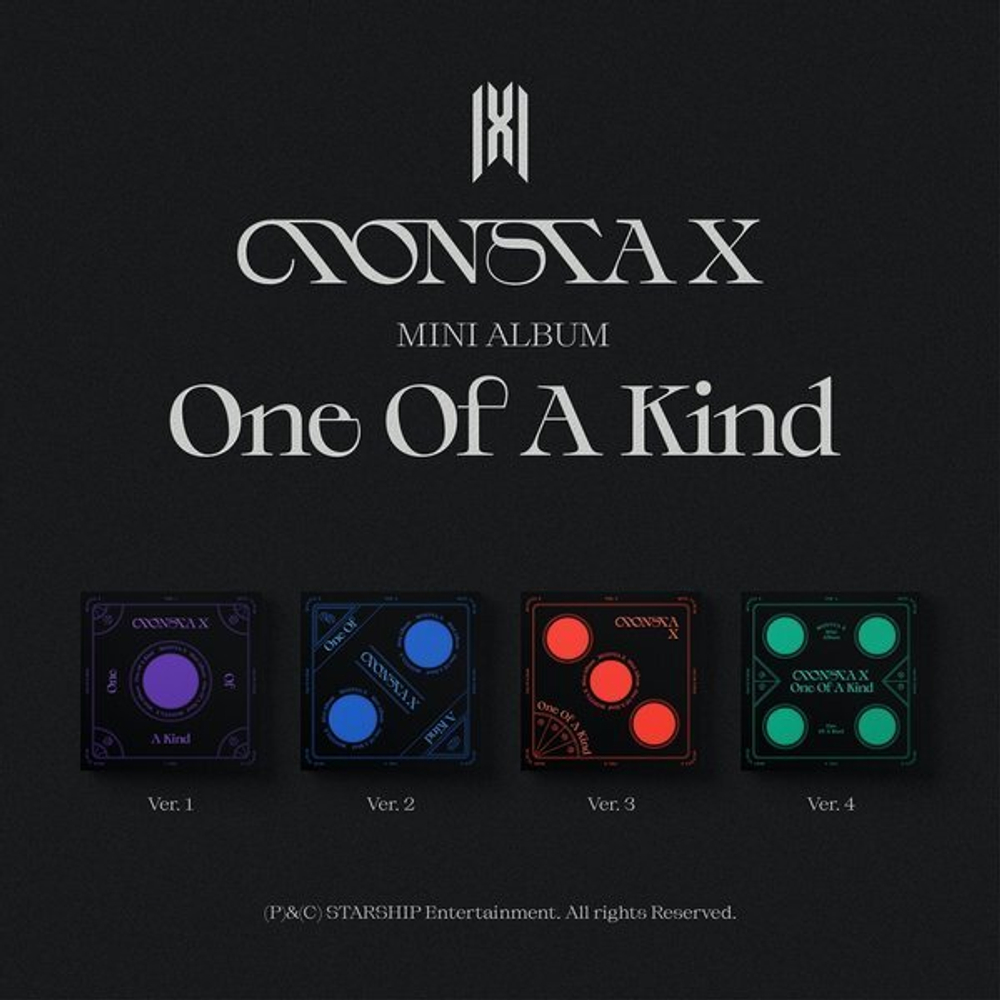 Альбом MONSTA X - ONE OF A KIND - Stars Store - интернет магазин