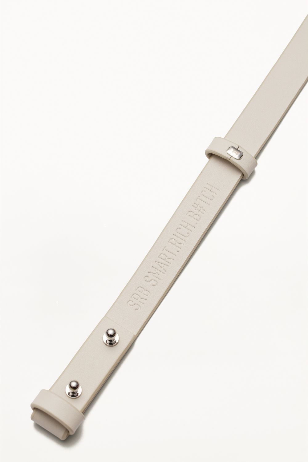 ТОНКИЙ РЕМЕНЬ НА КОБУРНЫХ КНОПКАХ SRB MILK