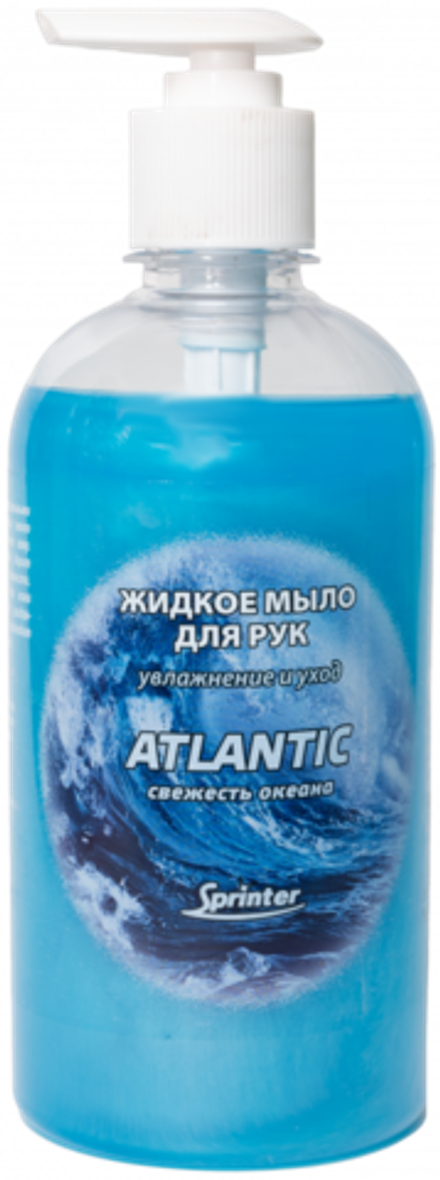 Дезон Жидкое мыло для рук «Sprinter Atlantic» - 1 л (насос-дозатор)