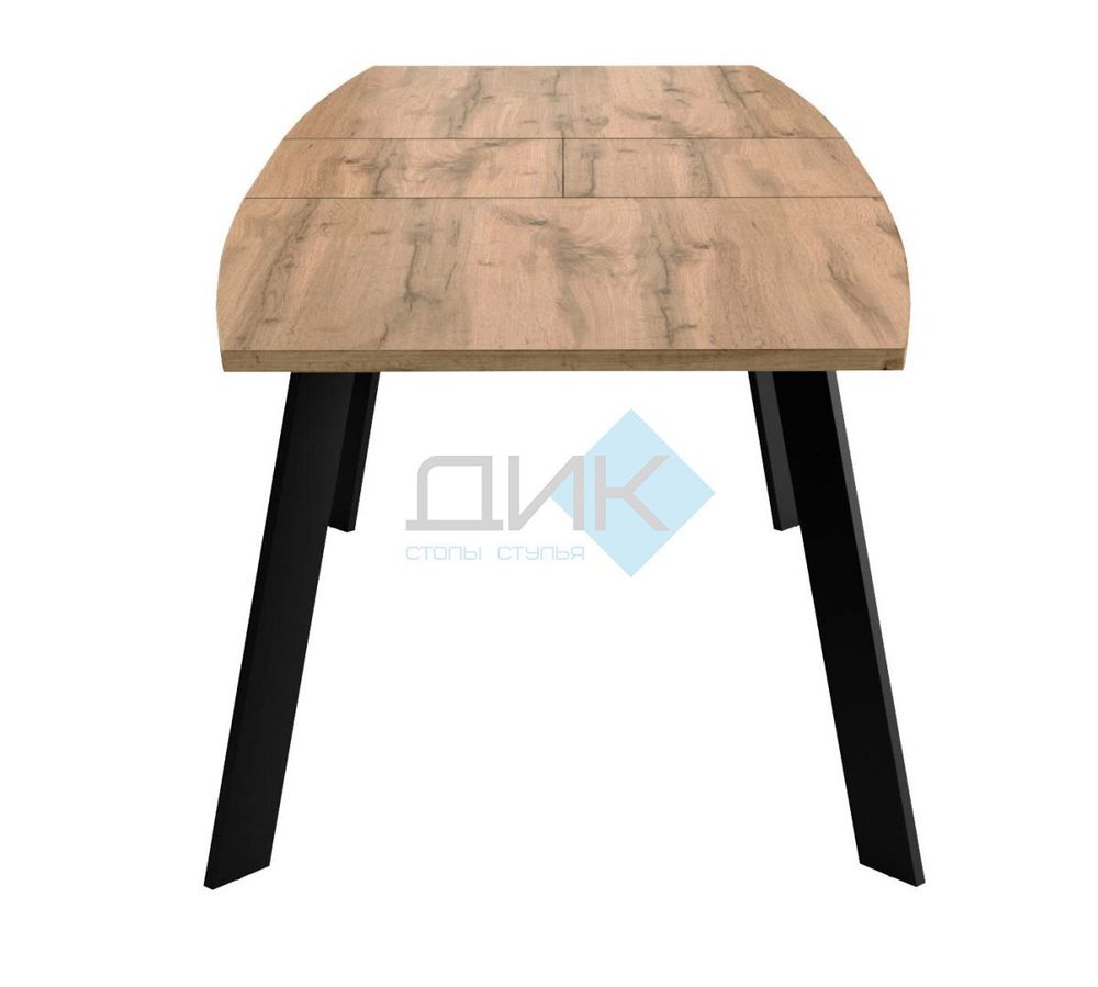 Стол DikLine ХL160 опоры чёрные