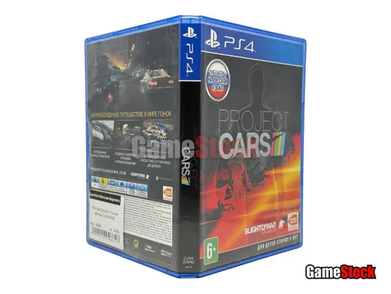 PS4 Project Cars (Б/У, Русские субтитры, CUSA-00940)