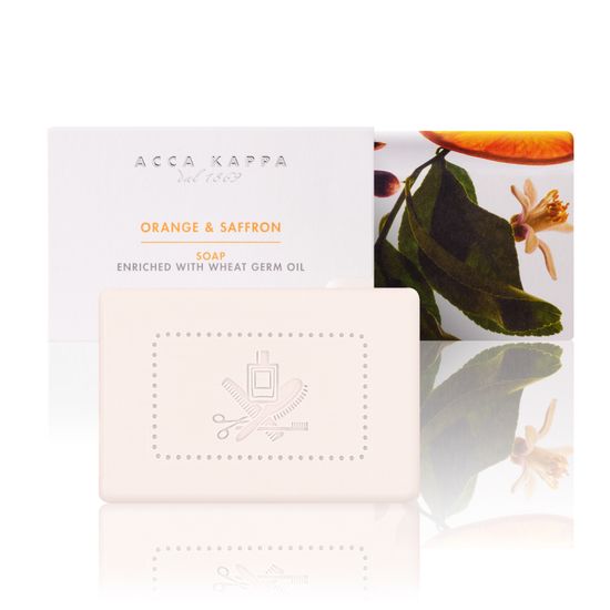 Мыло туалетное твердое Acca Kappa, Orange & Saffron