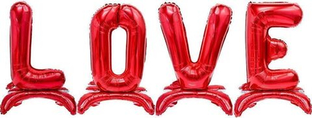 Шар "Буквы LOVE на подставке" 80 см