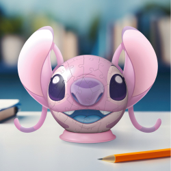 Пазл 3D Ravensburger 116393 Шар Disney Stitch Ангел с ушками 72 элемента 116393 — фото 5