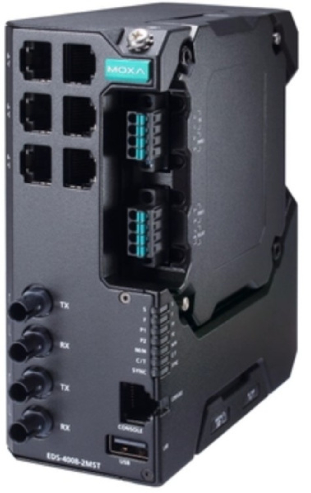 Коммутатор управляемый MOXA EDS-4008-2MST-LV-T