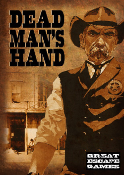 BP1377  Dead Man's Hand Rule book (includes DMH card deck and pop ou