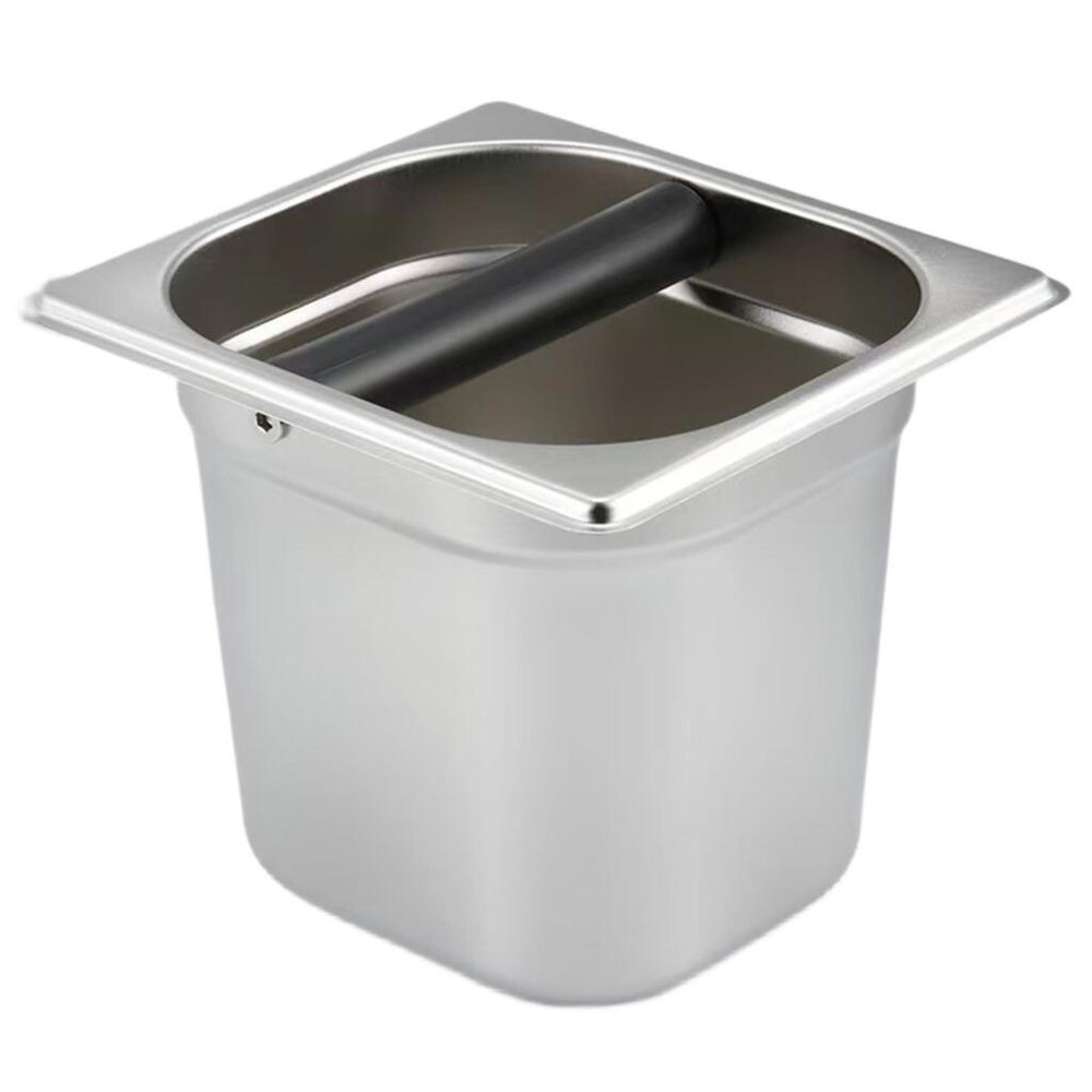 Нок-бокс для сброса кофейного жмыха 17,5*16,3 см h15 см нерж. P.L. Barbossa