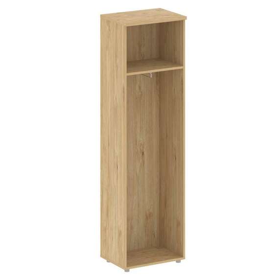 Shift Гардероб узкий (универсальный левый/правый) SK.GB-1 Тиквуд Светлый/Капучино 560*420*1977